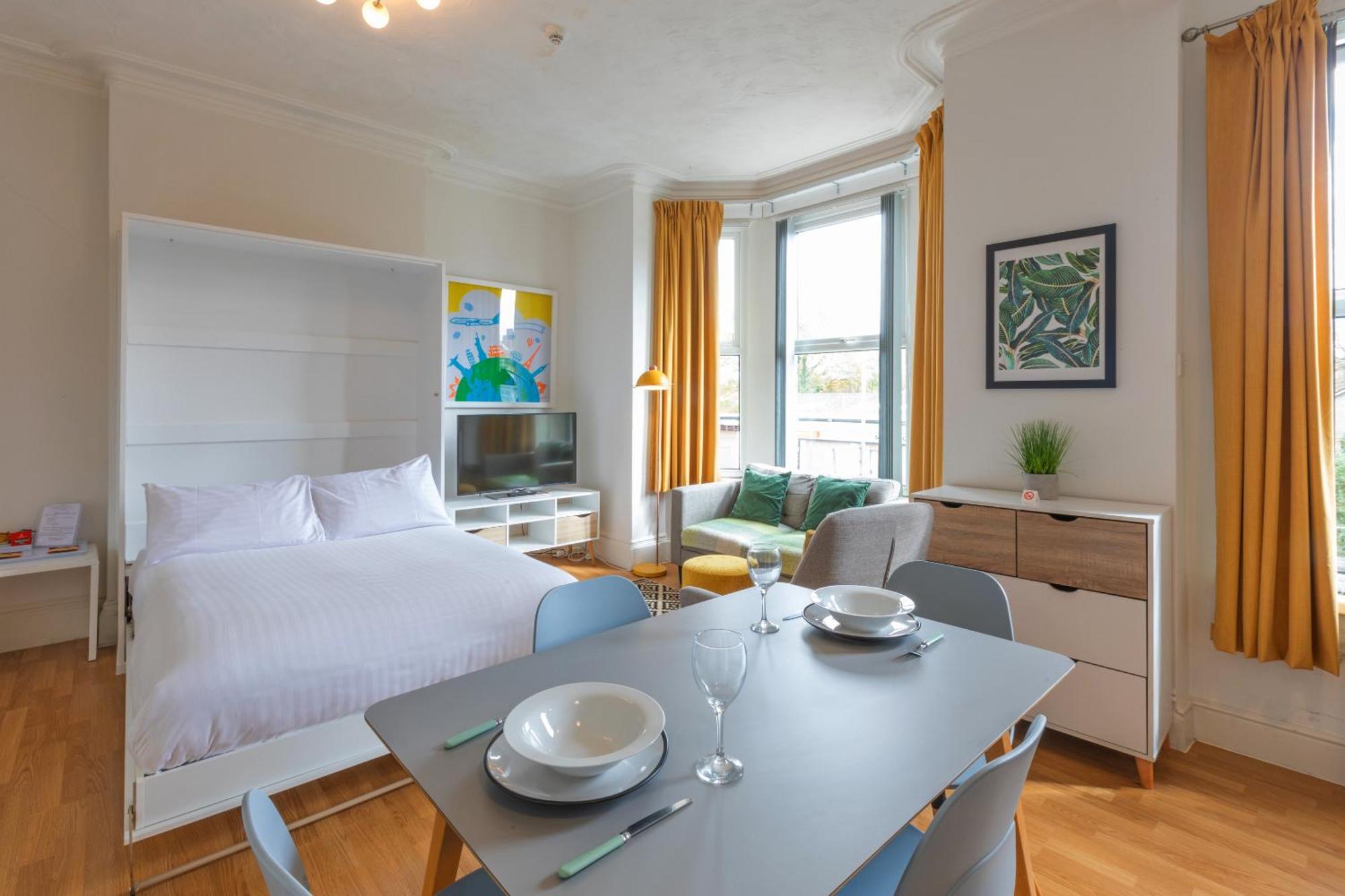Studio Stay Fulwood Heights Престон Номер фото